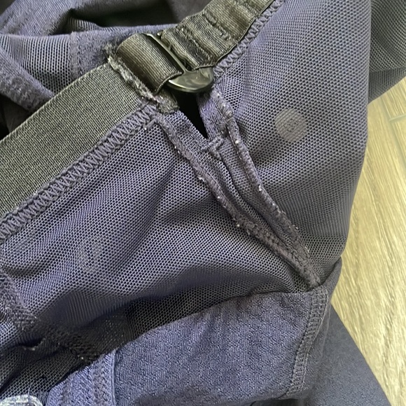 - Lululemon athletica  get fit tank navy heathered deep indigo size 10 - Picture 9 of 11